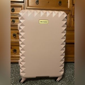 Juicy Couture Hardshell Blush Pink Luggage Suitcase